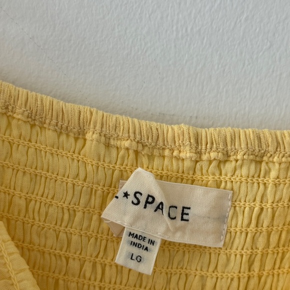 LSPACE Mallorca Yellow Dress L - Picture 6 of 7